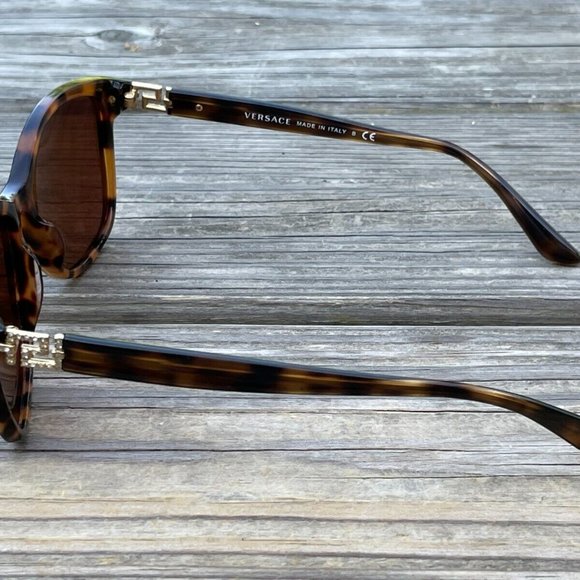 Versace Women Sunglasses Polarized Brown Tortoise MOD.4290 57[]16 140 Made Italy - Picture 8 of 14